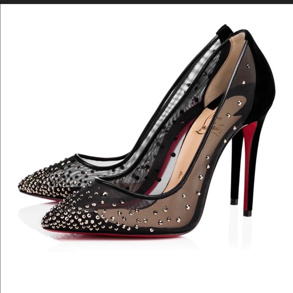 Louboutin Follies Strass Heels - Picture 11 of 11
